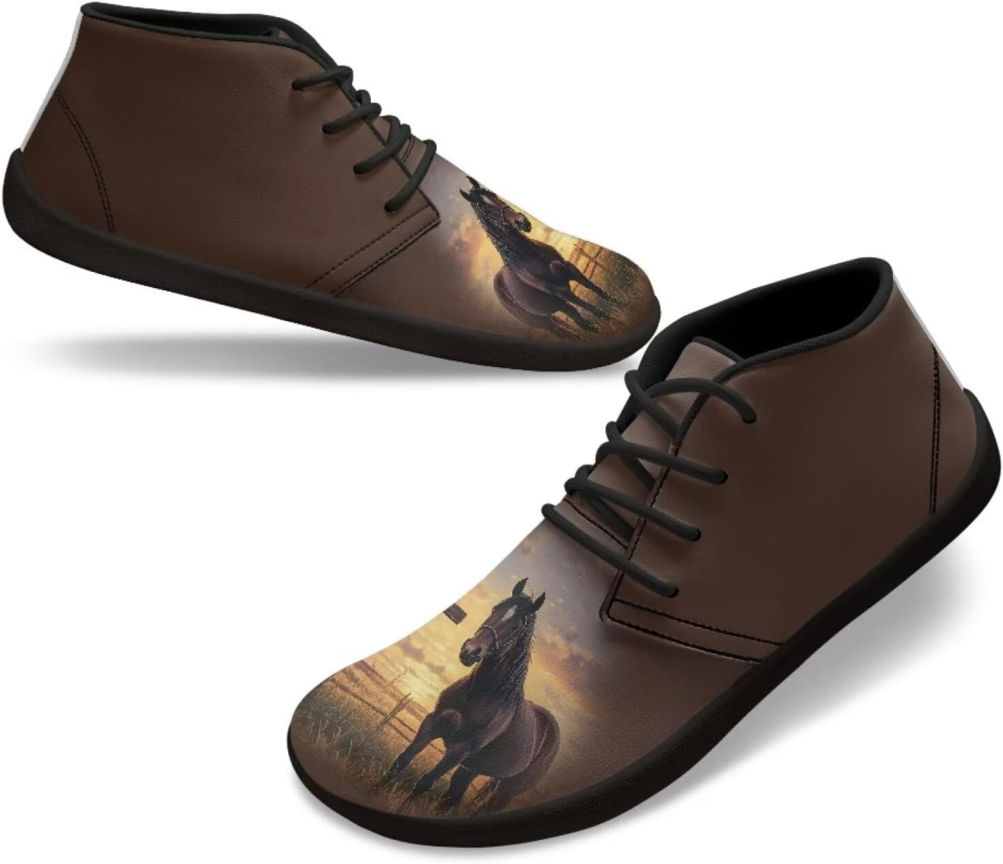 

Мужские босоножки Barefoot Shoes с нулевым перепадом, легкие ходовые кроссовки с широкой носочной частью, противоскользящие спортивные походные кроссовки с черной подошвой, размер 5-14 Qoiuvncy