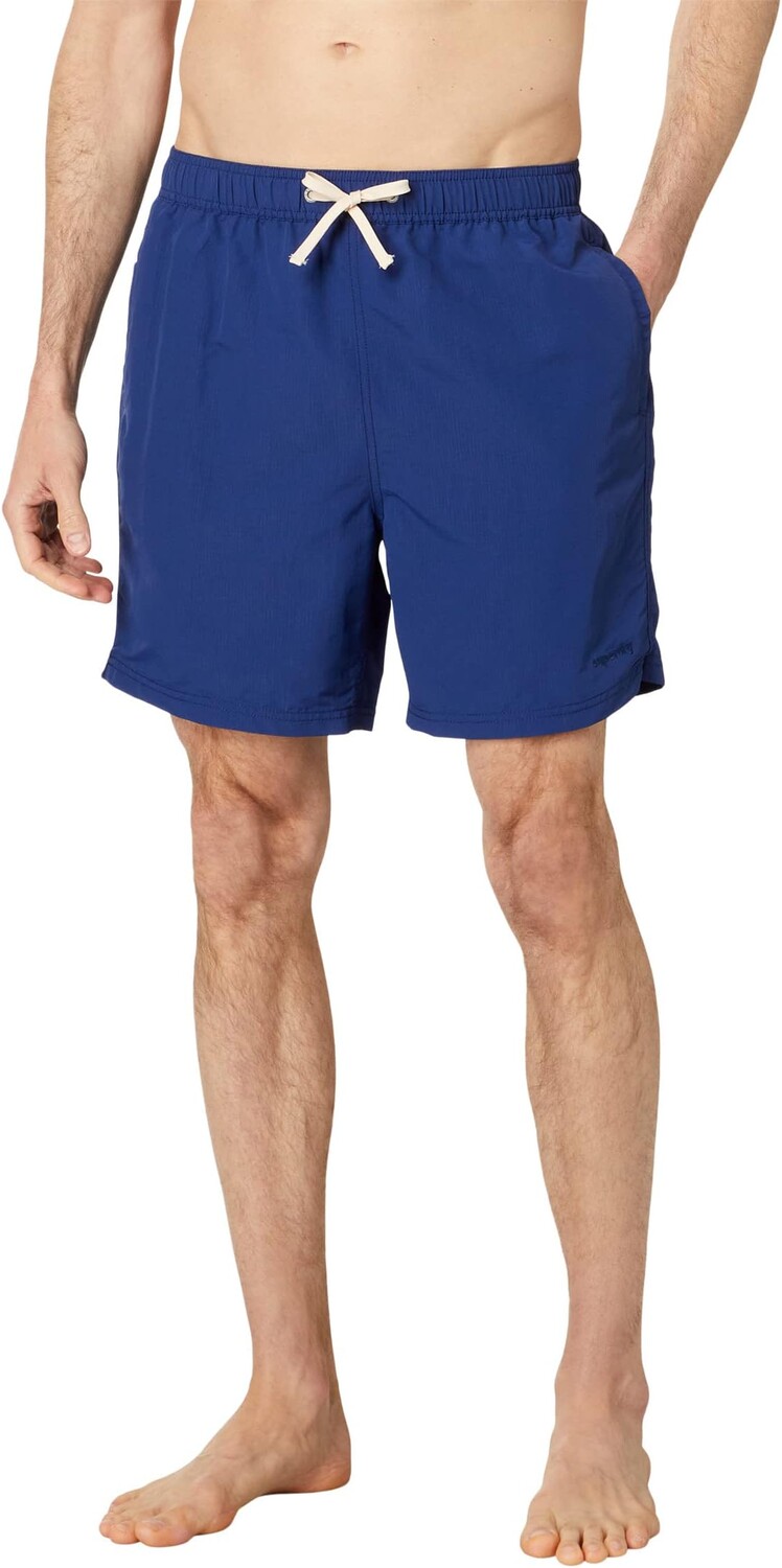 

Пляжные шорты Superdry Vintage Ripstop Swim Shorts, цвет Pilot Mid Blue