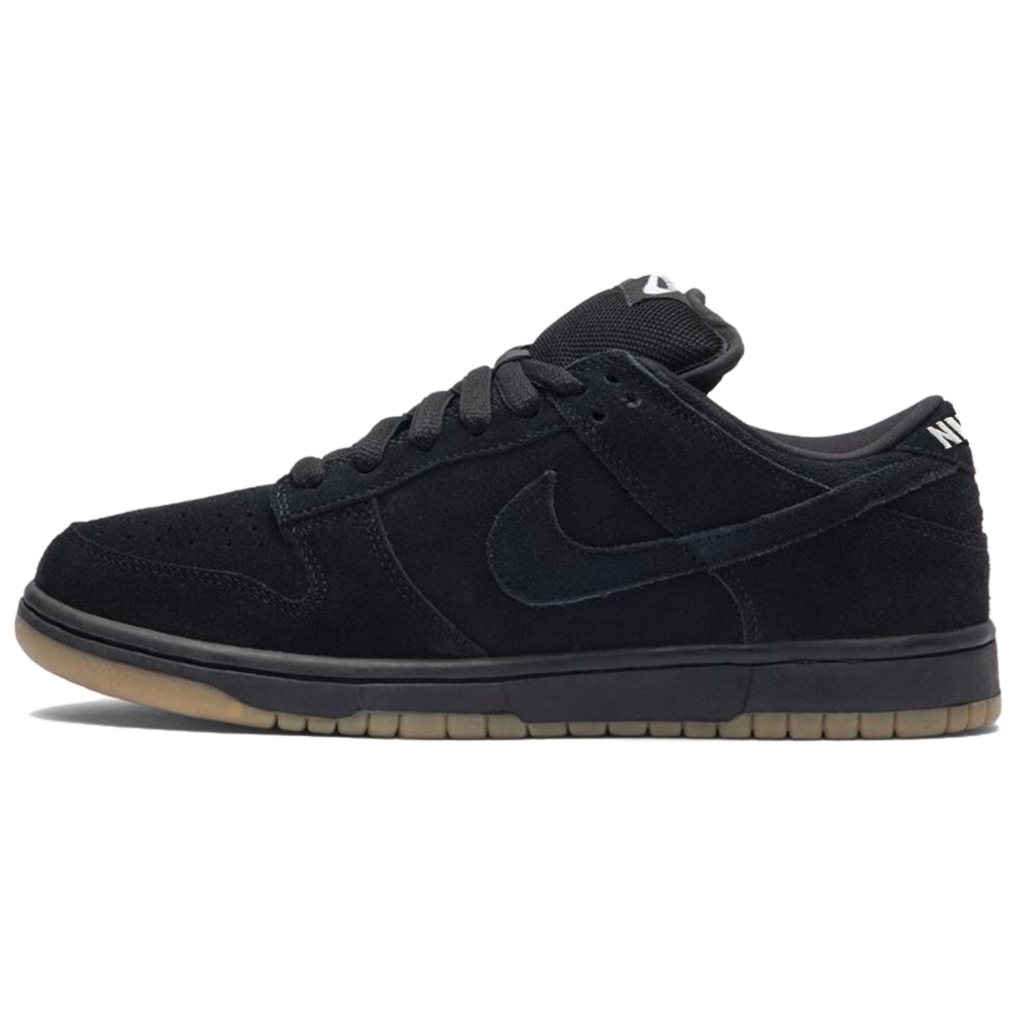 

Nike Dunk Abrasion Resistant низкие скейтерские кроссовки мужские Black