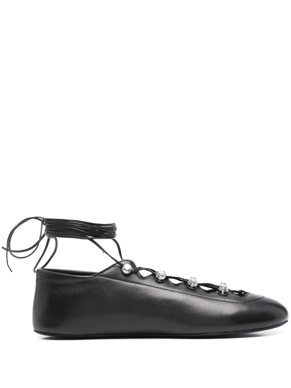 Балетки Vyolette Alexander Wang, черный