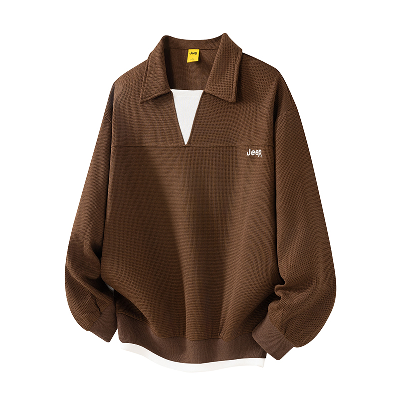 

Свитшот Leisure Collection Unisex Jeep, темно-coffee