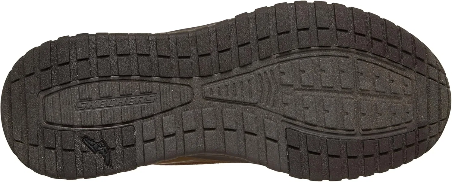 Мужские водонепроницаемые спортивные кроссовки Skechers John Deere из рипстопа с эластичным ремешком и резиновой подошвой Goodyear, Brown — фото 4