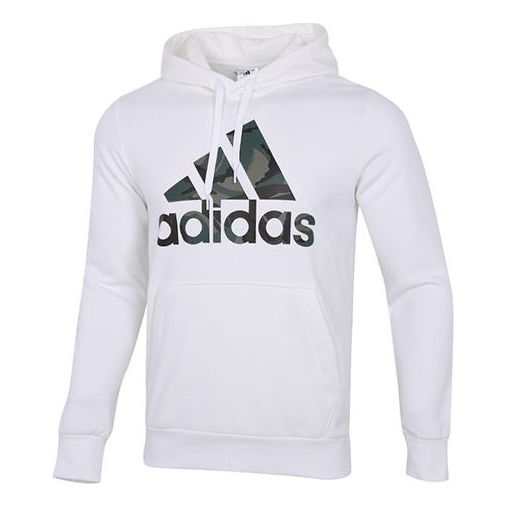 

Худи Men's adidas Camo Hd Camouflage Large Logo Printing Sports White H14672
