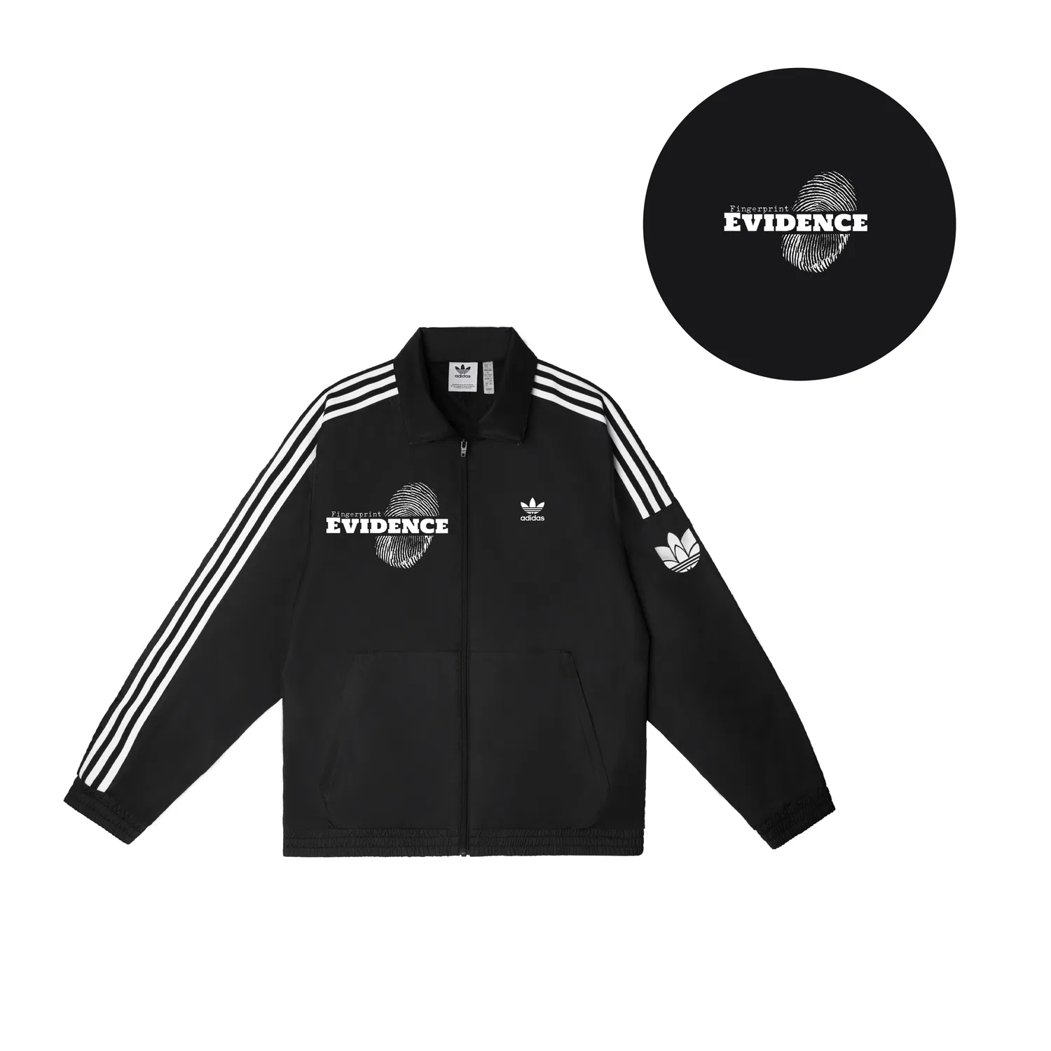 Куртка 3 Stripe мужская Adidas Originals, Black — фото 3