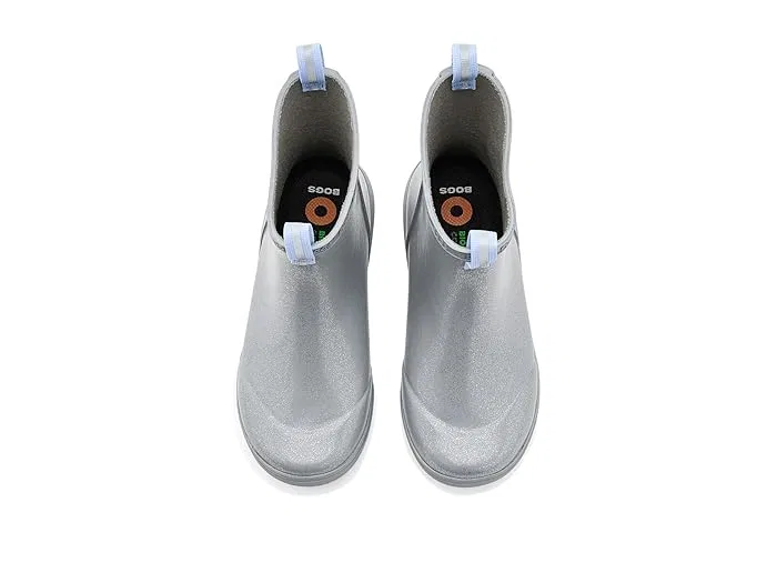 Сапоги резиновые Skyline Rain Chelsea Glitter Bogs Kids, Silver — фото 3