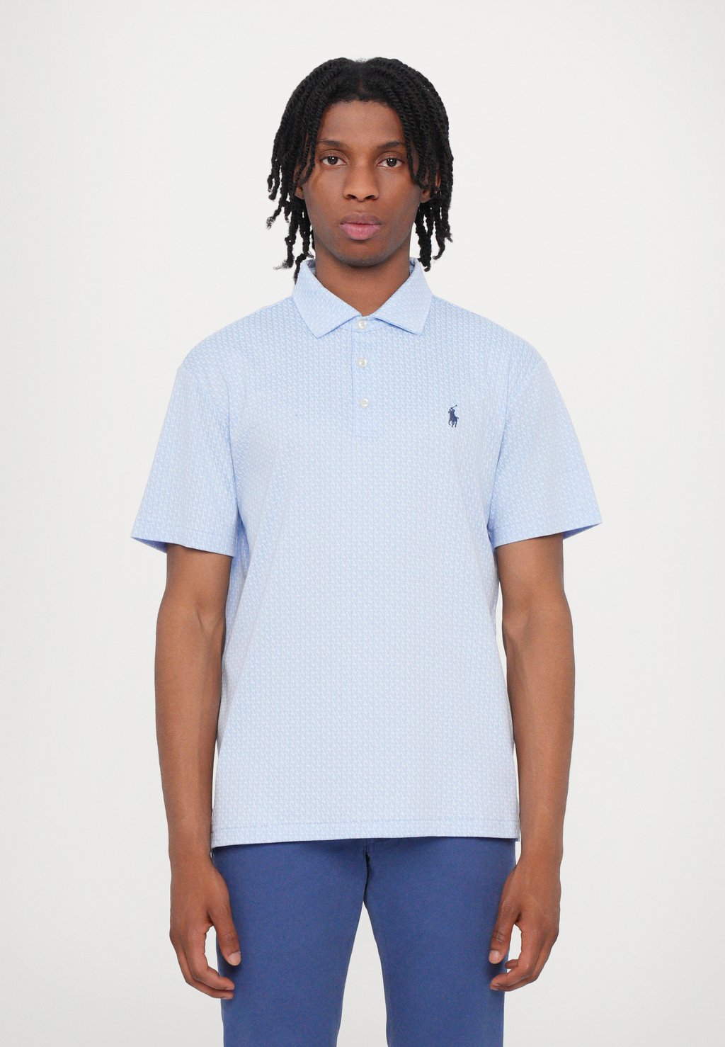 

Рубашка поло SHORT SLEEVE Polo Ralph Lauren, цвет Office Blue