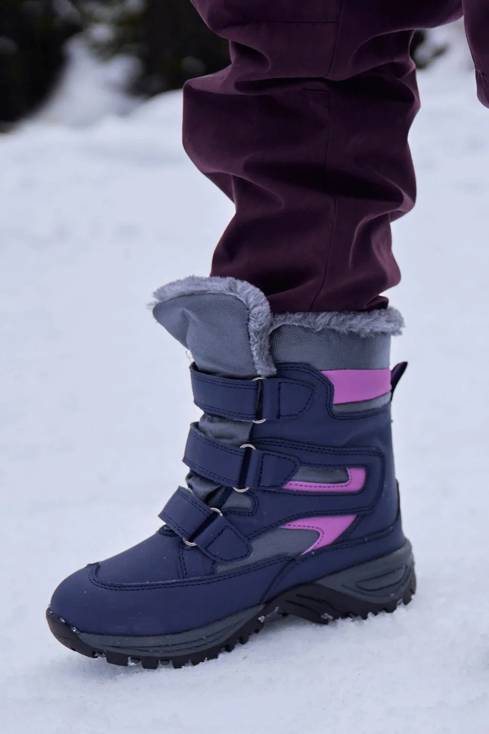 Зимние ботинки Chill для мальчиков Mountain Warehouse, фиолетовый