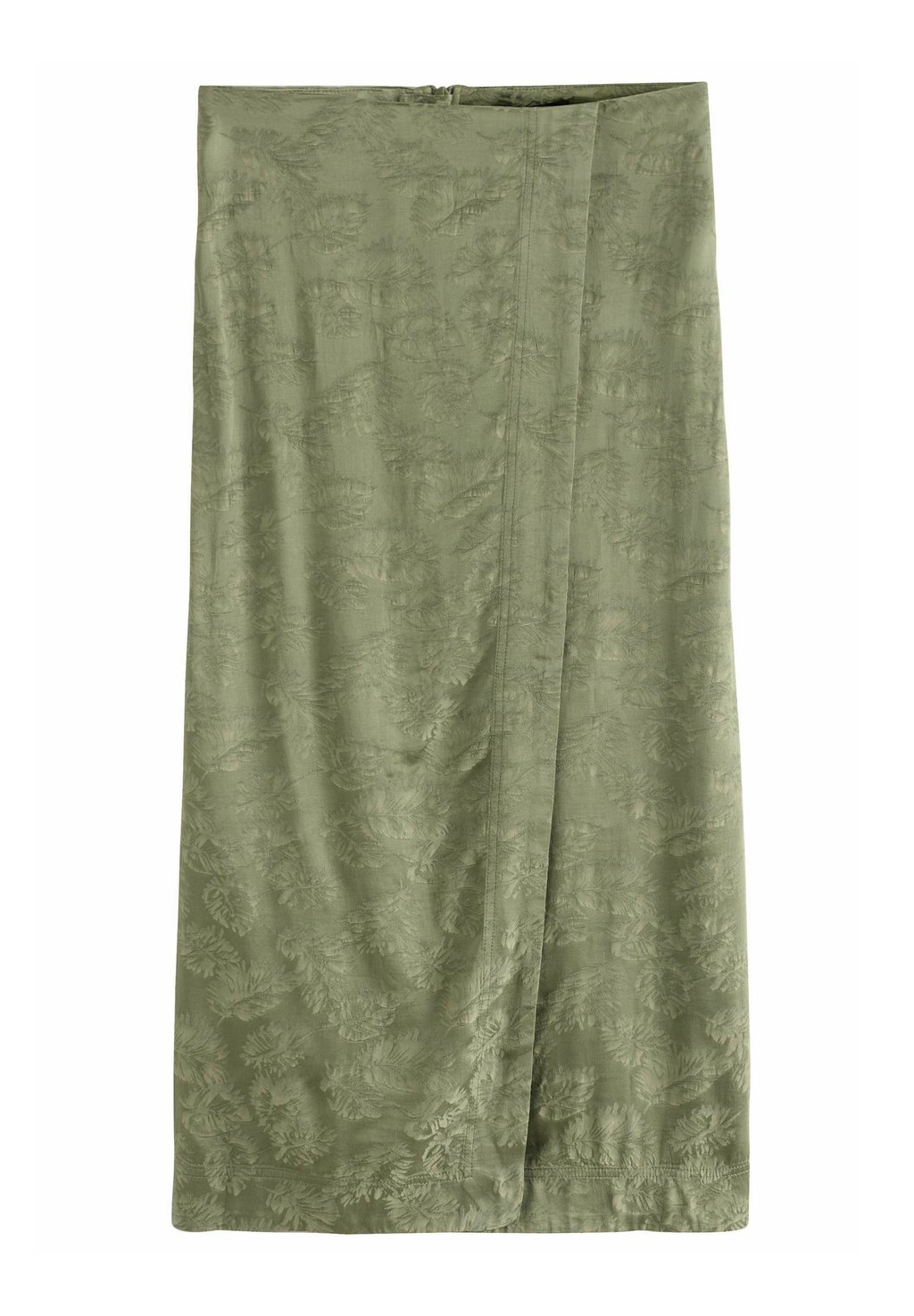 

Юбка с запахом REGULAR FIT - JACQUARD MIDI SARONG - A-line skirt Next, зеленый