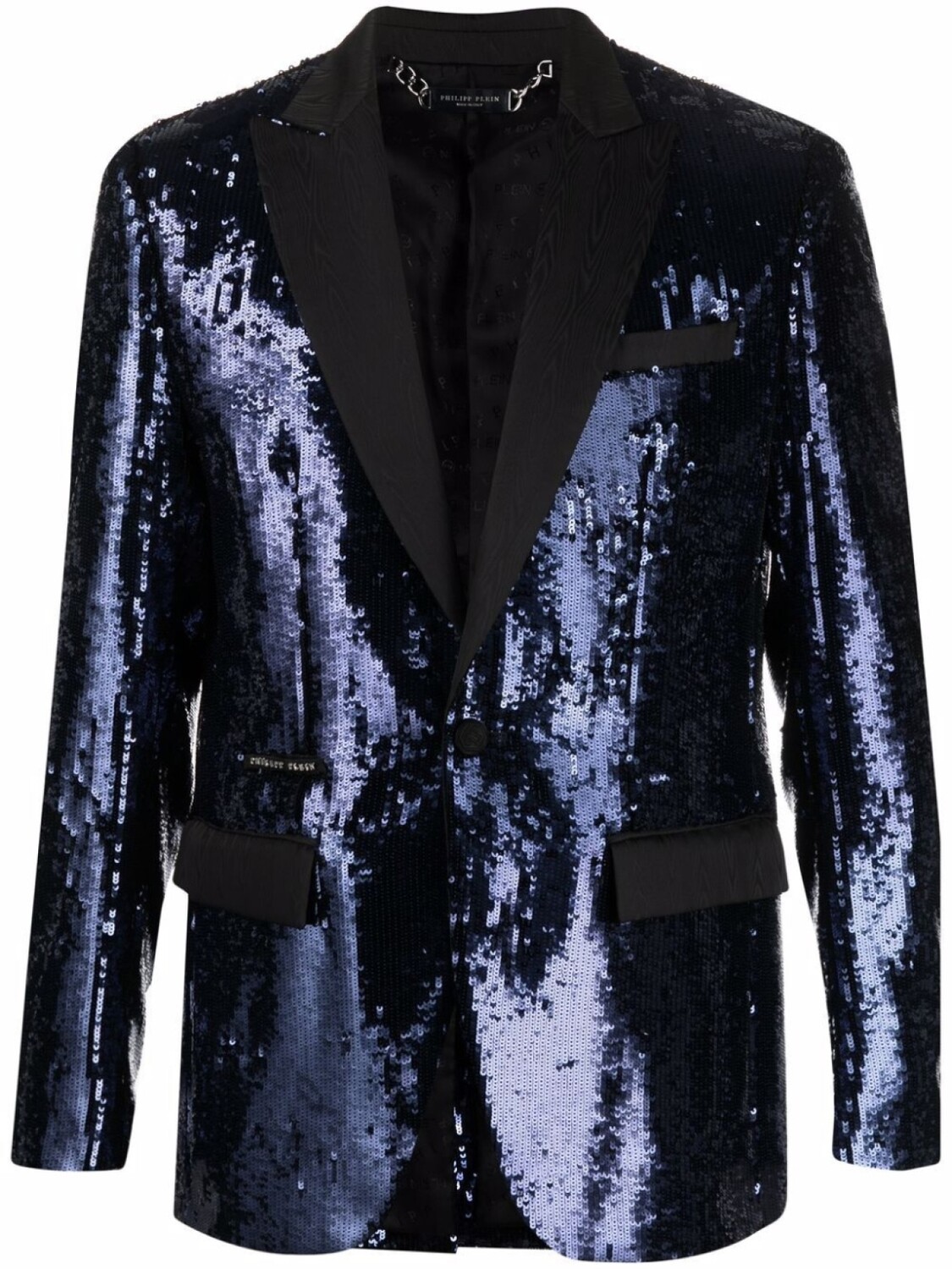 

Philipp Plein декорированный пиджак, синий