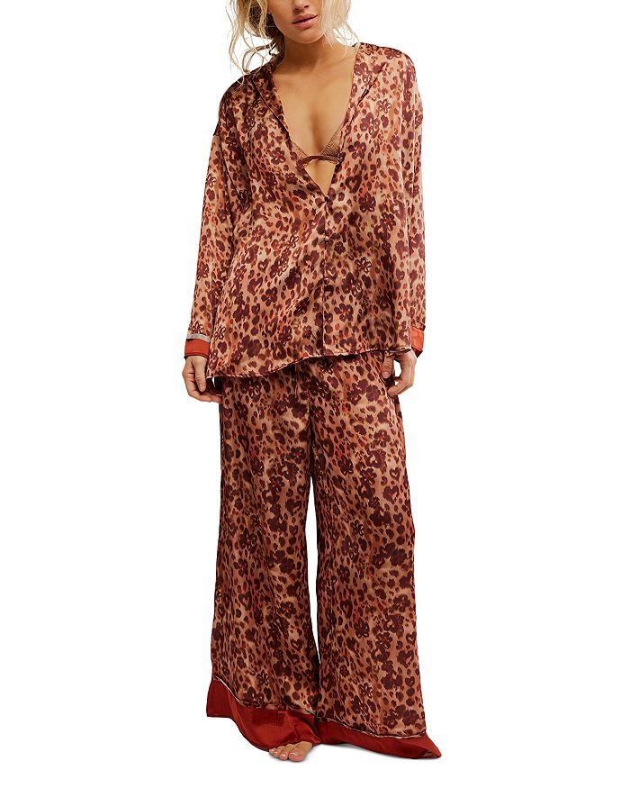 

Пижамный комплект «Мечтательные дни» Free People, коричневый
