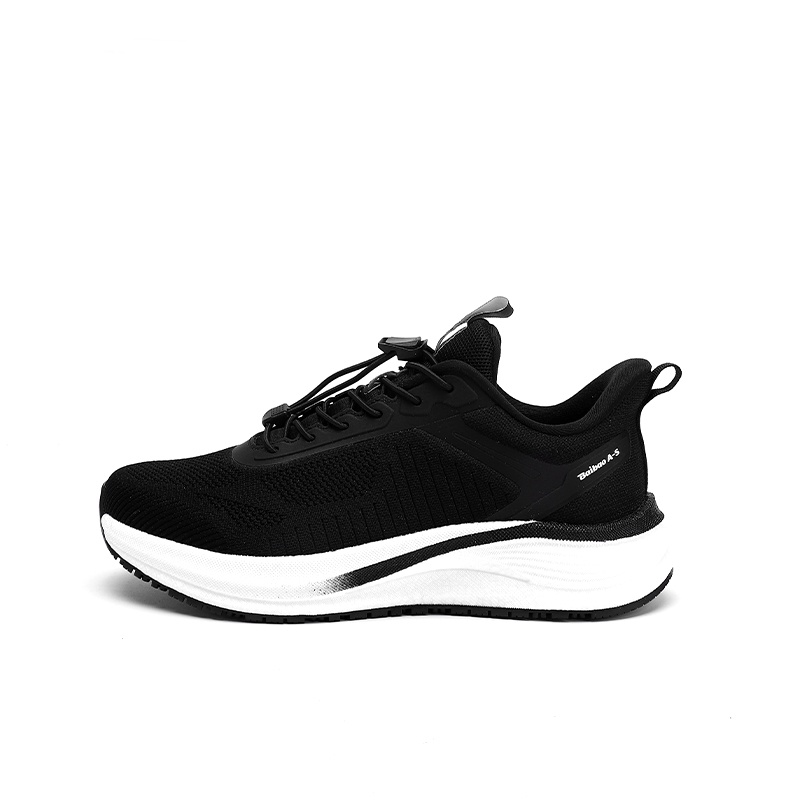 

Нескользящие износостойкие низкие повседневные туфли для мужчин BAIBAO, Black