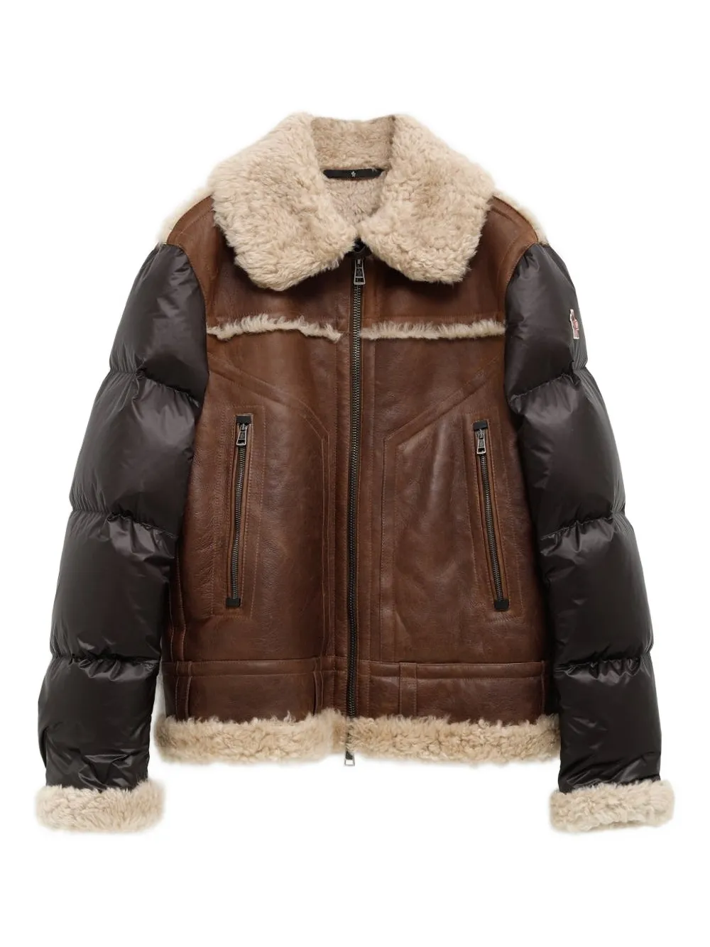 

Стеганая куртка Argens Moncler Grenoble, коричневый