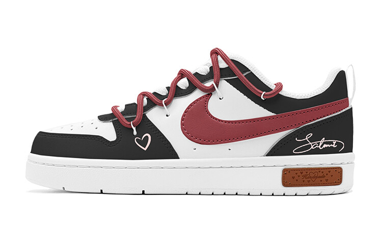 

Кроссовки для скейтборда Court Borough женские, низкие, черный Nike