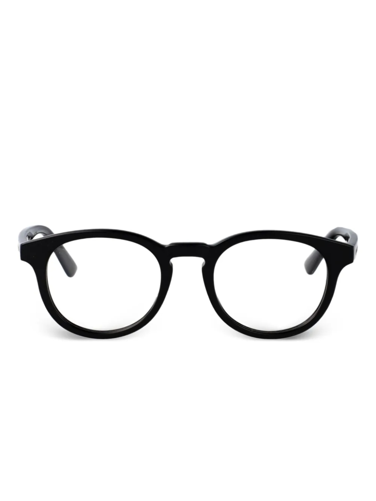 

Alexander McQueen Eyewear oval-frame очки, черный