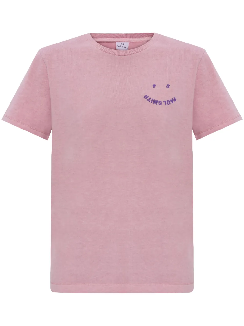 

Футболка с вышитым логотипом PS Paul Smith, розовый