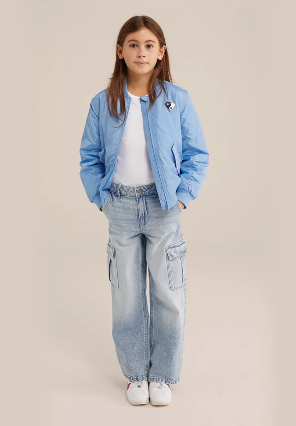 Куртка-Бомбер We Fashion, Light Blue