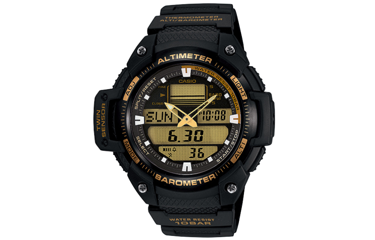 

Мужские черные часы SGW-400H-1B2 CASIO