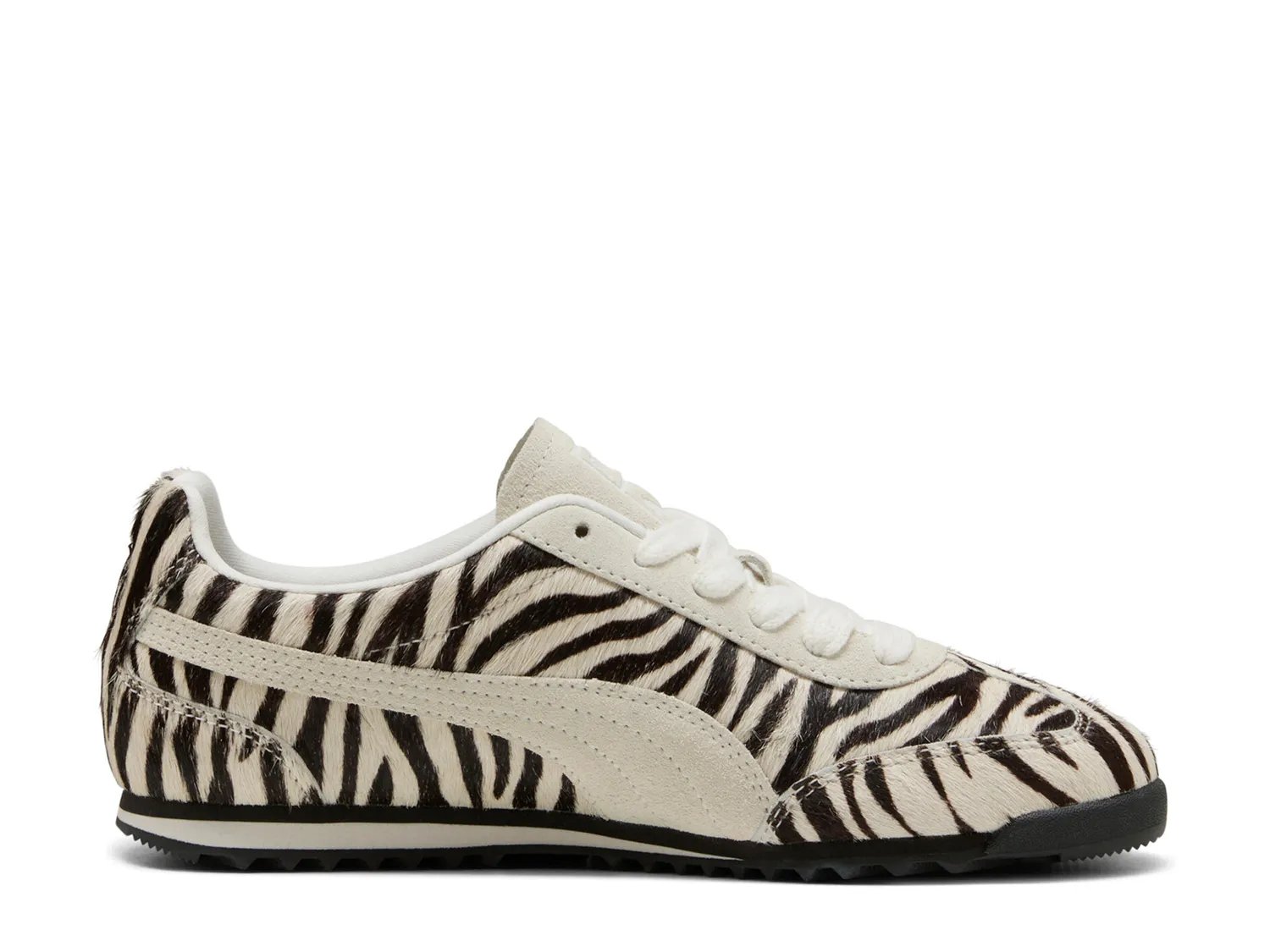 Кроссовки Puma Arizona Sneaker - Women's, Black/White Zebra Print Calf Hair Leather