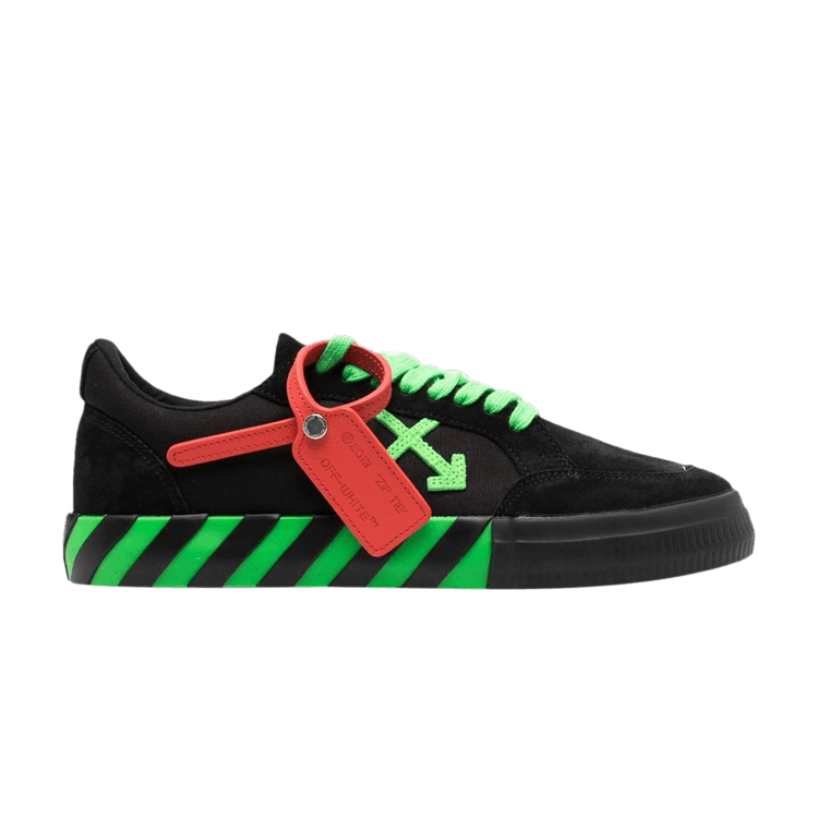 

Кроссовки Off-White Vulc Sneaker 'Black Green', черный