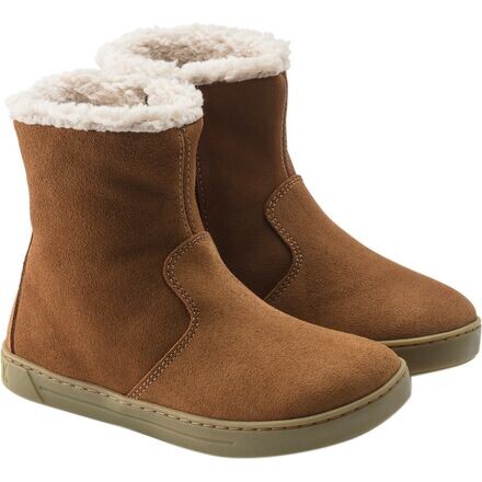 Замшевые ботинки Lille – детские Birkenstock, цвет Suede/Fleece/Mink/Natural