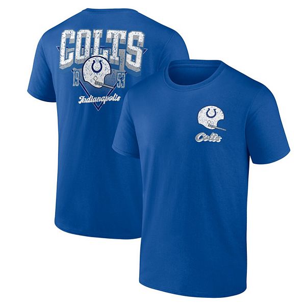 

Футболка мужская royal indianapolis colts never over Fanatics