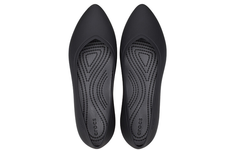 Женская повседневная обувь женская черная Crocs — фото 4