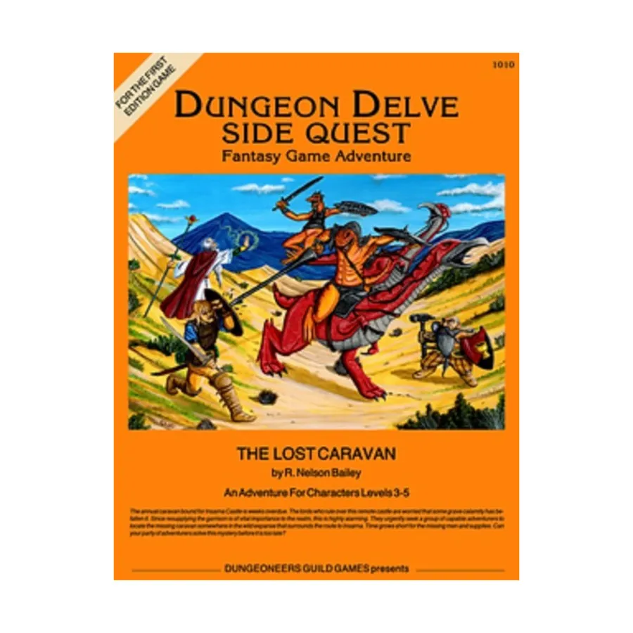 

Модуль Side Quest #2- The Lost Caravan, Dungeon Delve - Fantasy Game Adventures