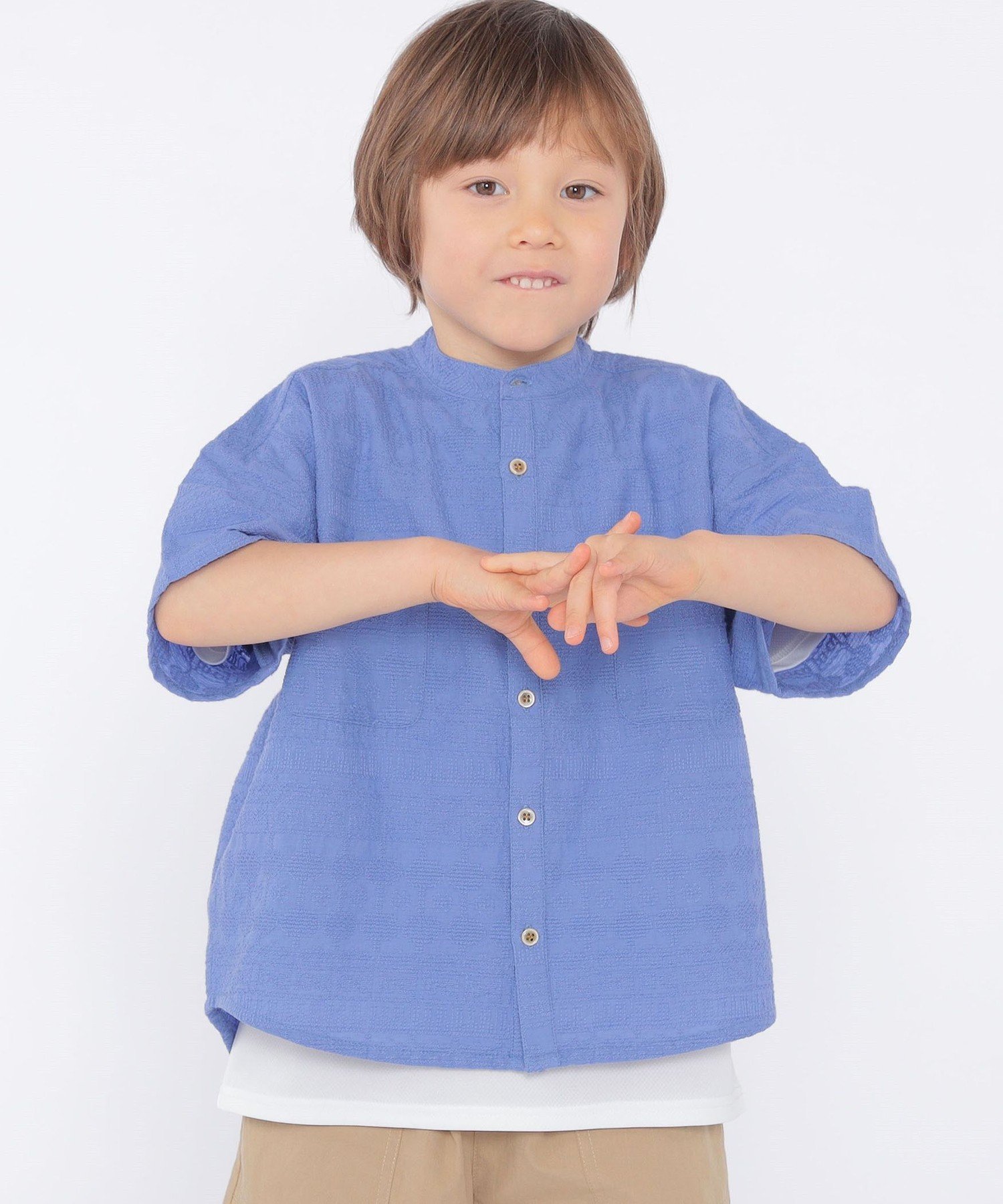 Детская футболка с вышивкой: 100–130 см SHIPS KIDS, Blue — фото 2