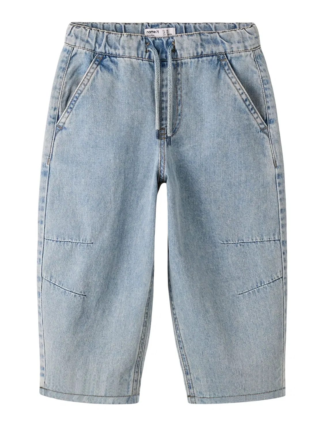 Джинсы Barrel Fit, Name it, light blue denim