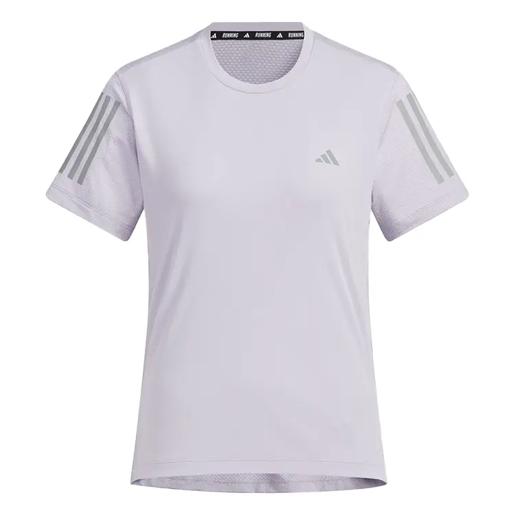 

Adidas Футболка Own The Run Regular женская светло-фиолетовая/темный серебристый серый, Фиолетовый, Adidas Футболка Own The Run Regular женская светло-фиолетовая/темный серебристый серый