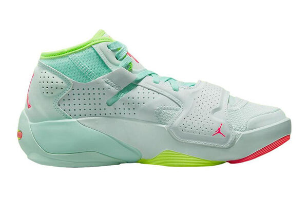 Кроссовки сион 2 Air Jordan, зеленый — фото 2