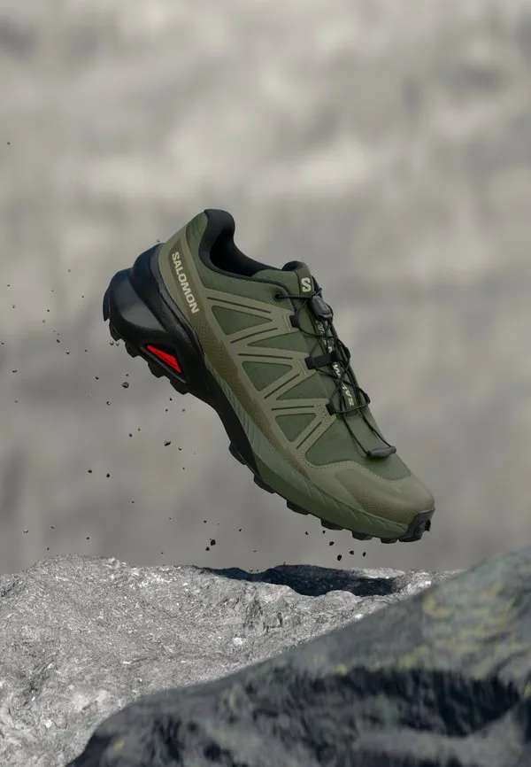 Кроссовки для трейлраннинга speedcross peak Salomon, Olive Night/Deep Lichen Green/Black