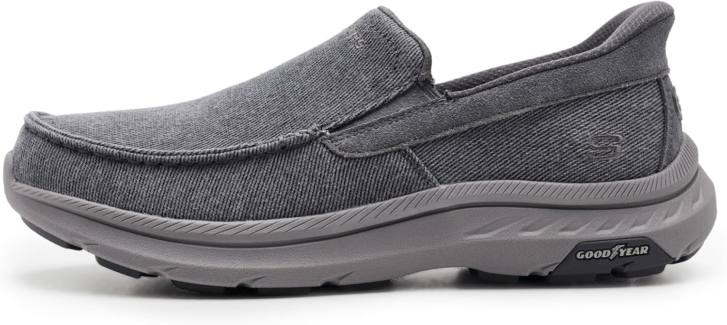 Мужские кроссовки Skechers Pollard - Reed, Charcoal — фото 4