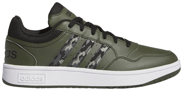 

Кроссовки adidas Hoops 3.0 Low 'Night Cargo Camo', зеленый