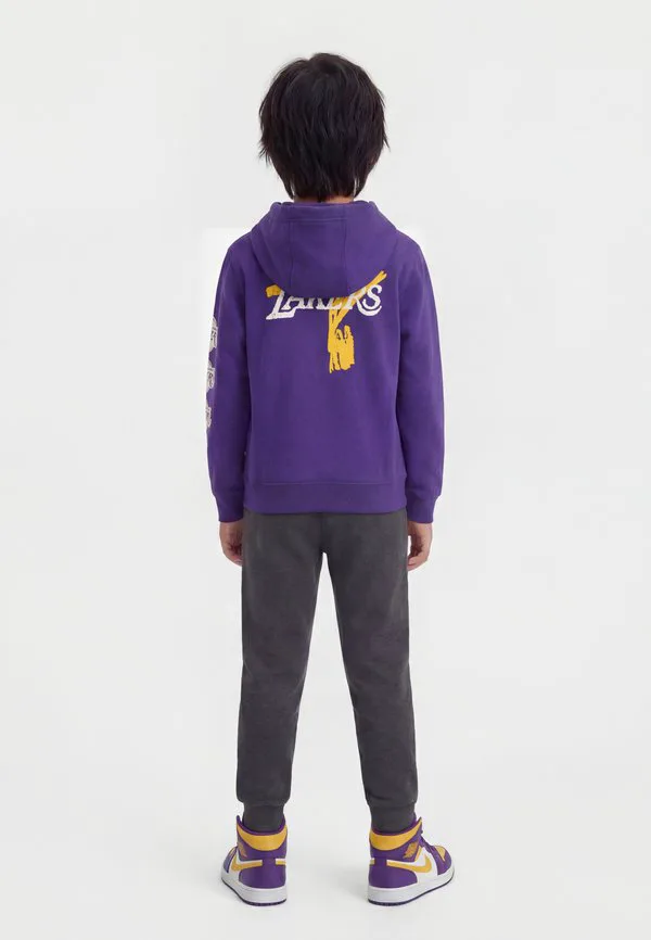 Худи унисекс с символикой клуба «лос-анджелес лейкерс» нба Nike Performance, Field Purple — фото 2