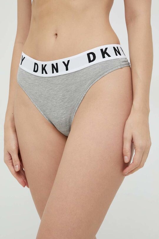 

Дэнги стринги DKNY, серый