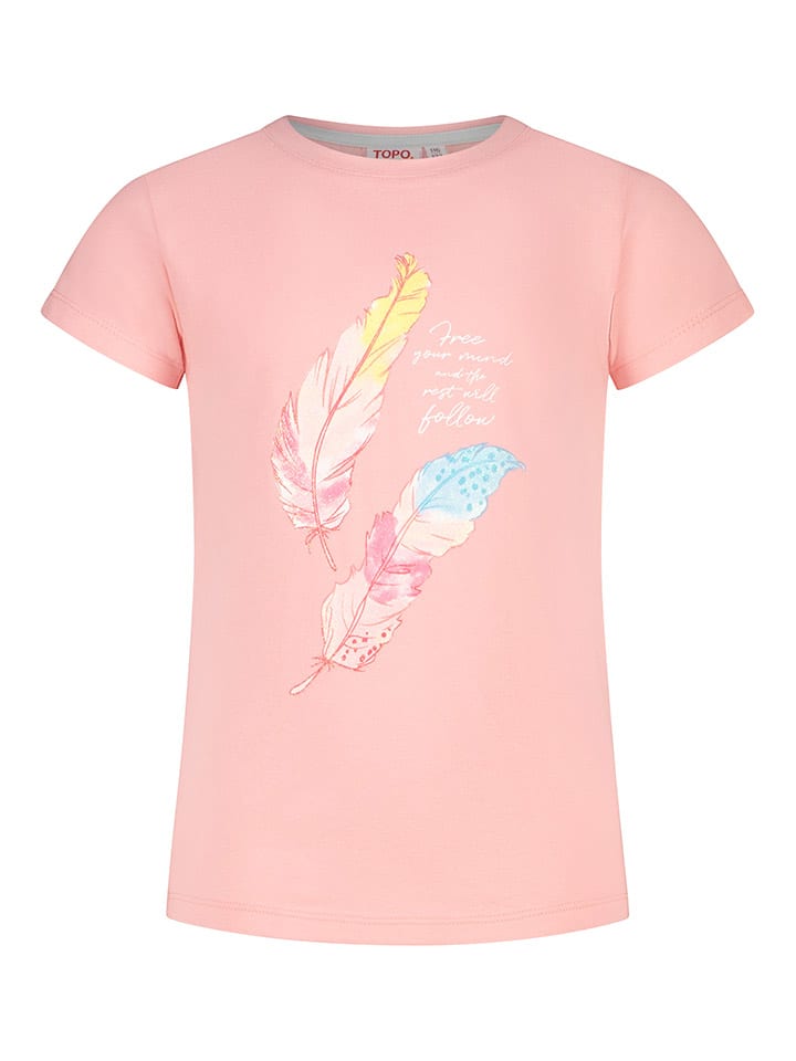 

Футболка Feather Topo, розовый