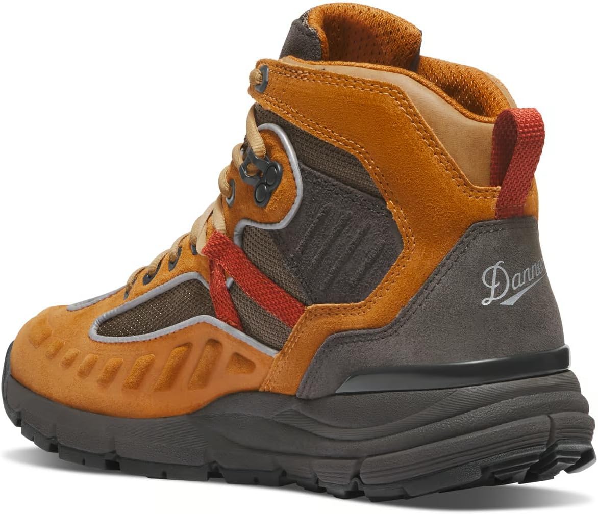 Мужские водонепроницаемые походные ботинки Danner Fullbore ID Mid для пеших прогулок, охоты и тактических приключений, Roasted Pecan/Peat — фото 3