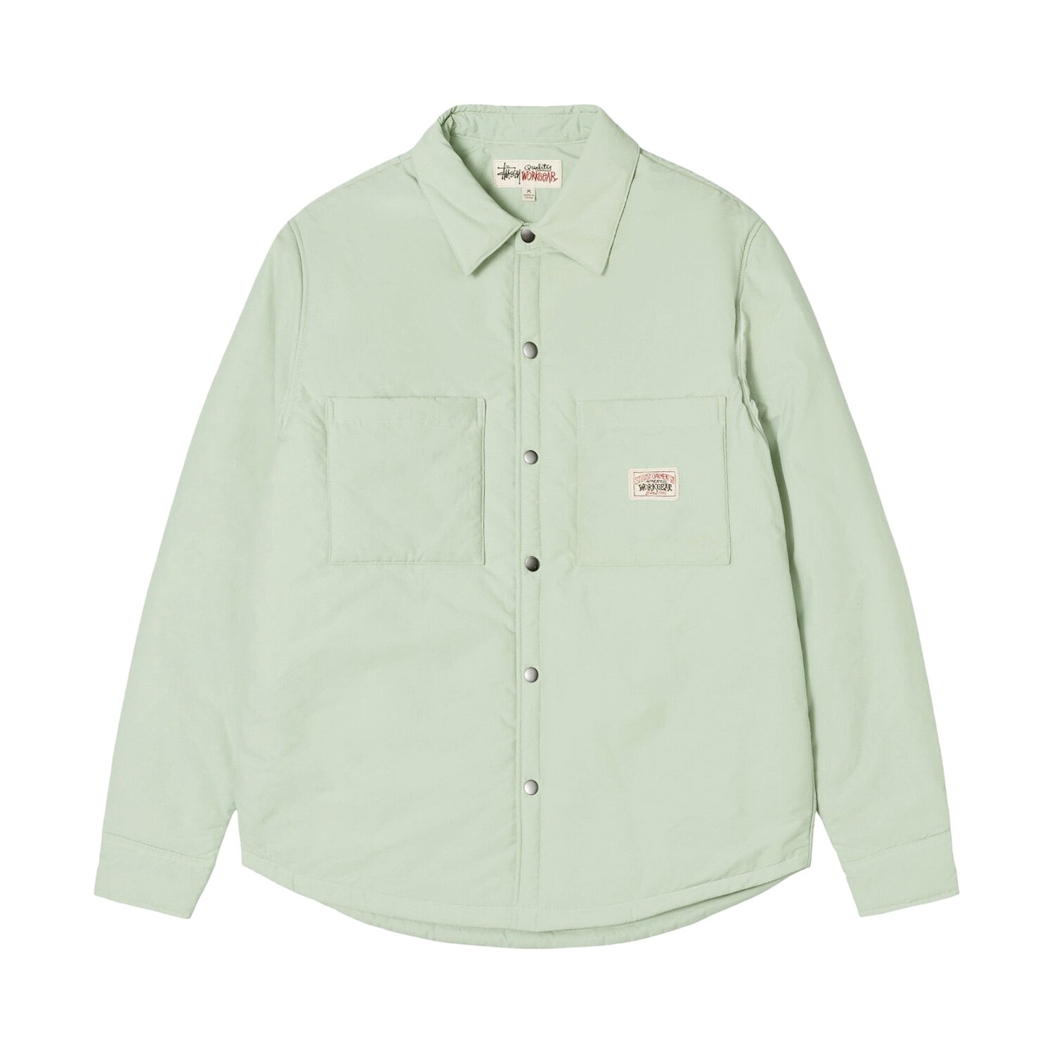 

Рубашка Stussy с подкладкой из технического материала, цвет Зеленый
