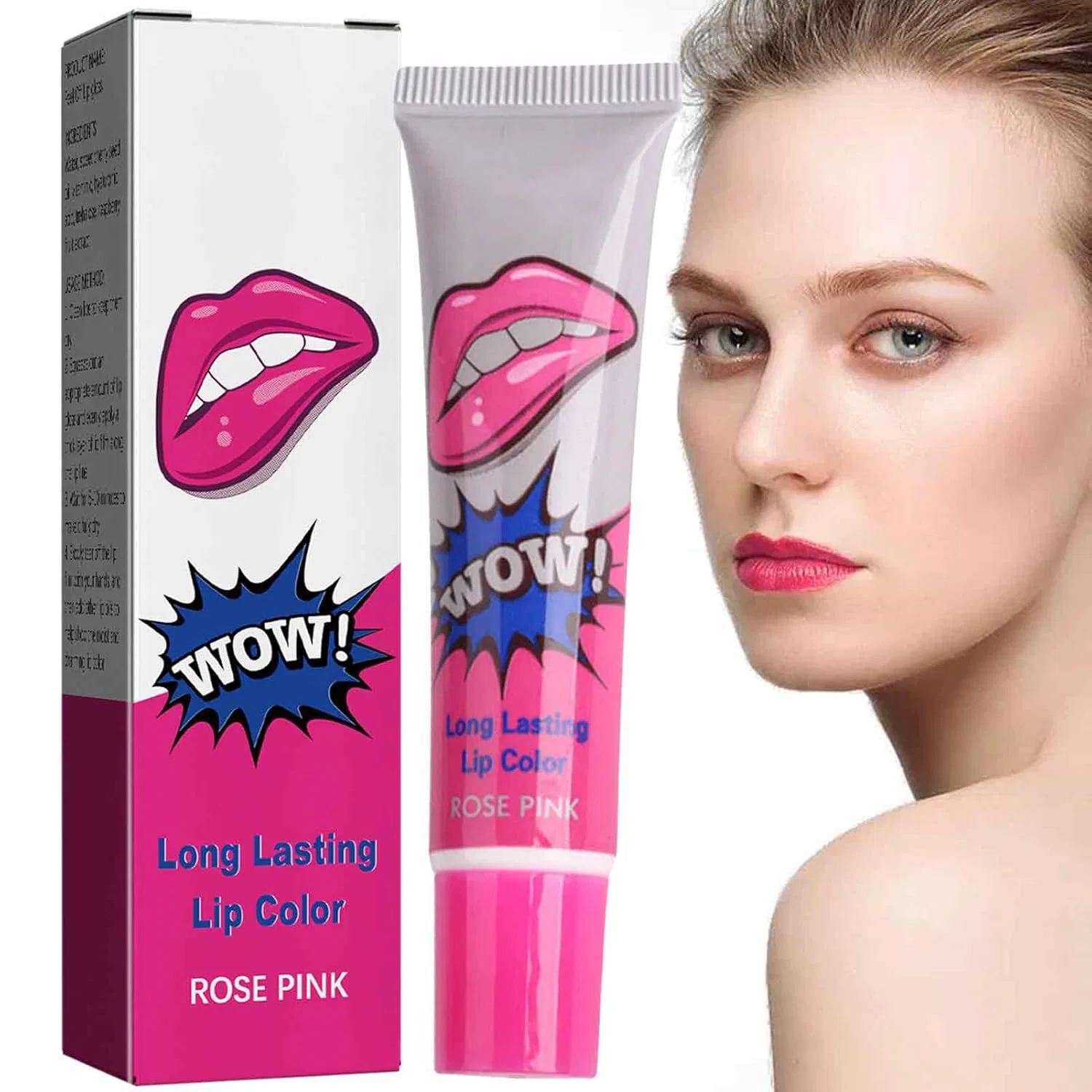 Стойкий тинт-пленка для губ Bavokon, Pink