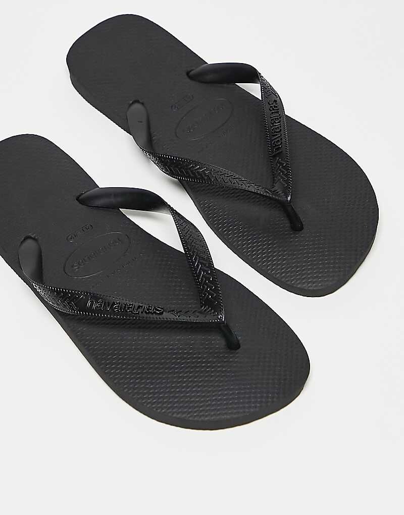 

Черные шлепанцы унисекс Classic Top Havaianas