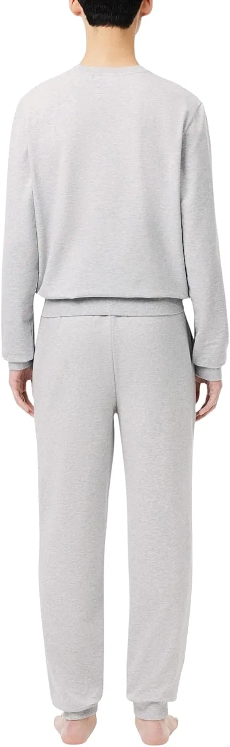 Мужские флисовые спортивные брюки Lacoste для дома — фото 3