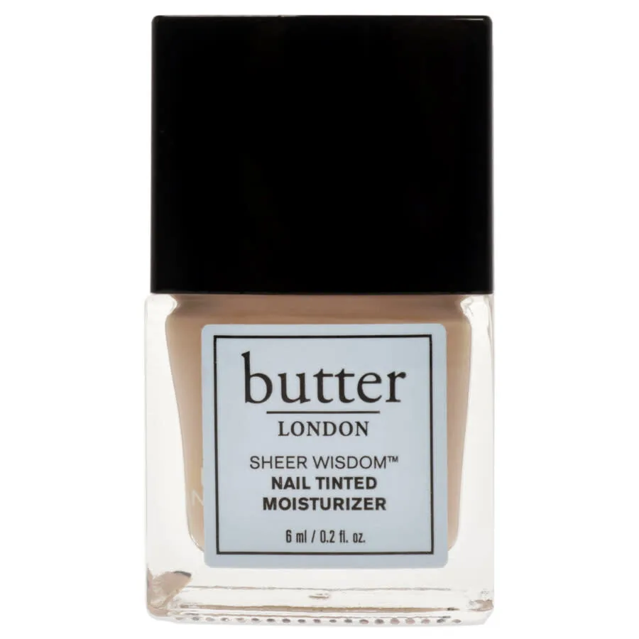 Butter London Ladies Sheer Wisdom Ногти Тонирующий Увлажняющий Крем 0.2 унции Светлые Ногти 811161034427