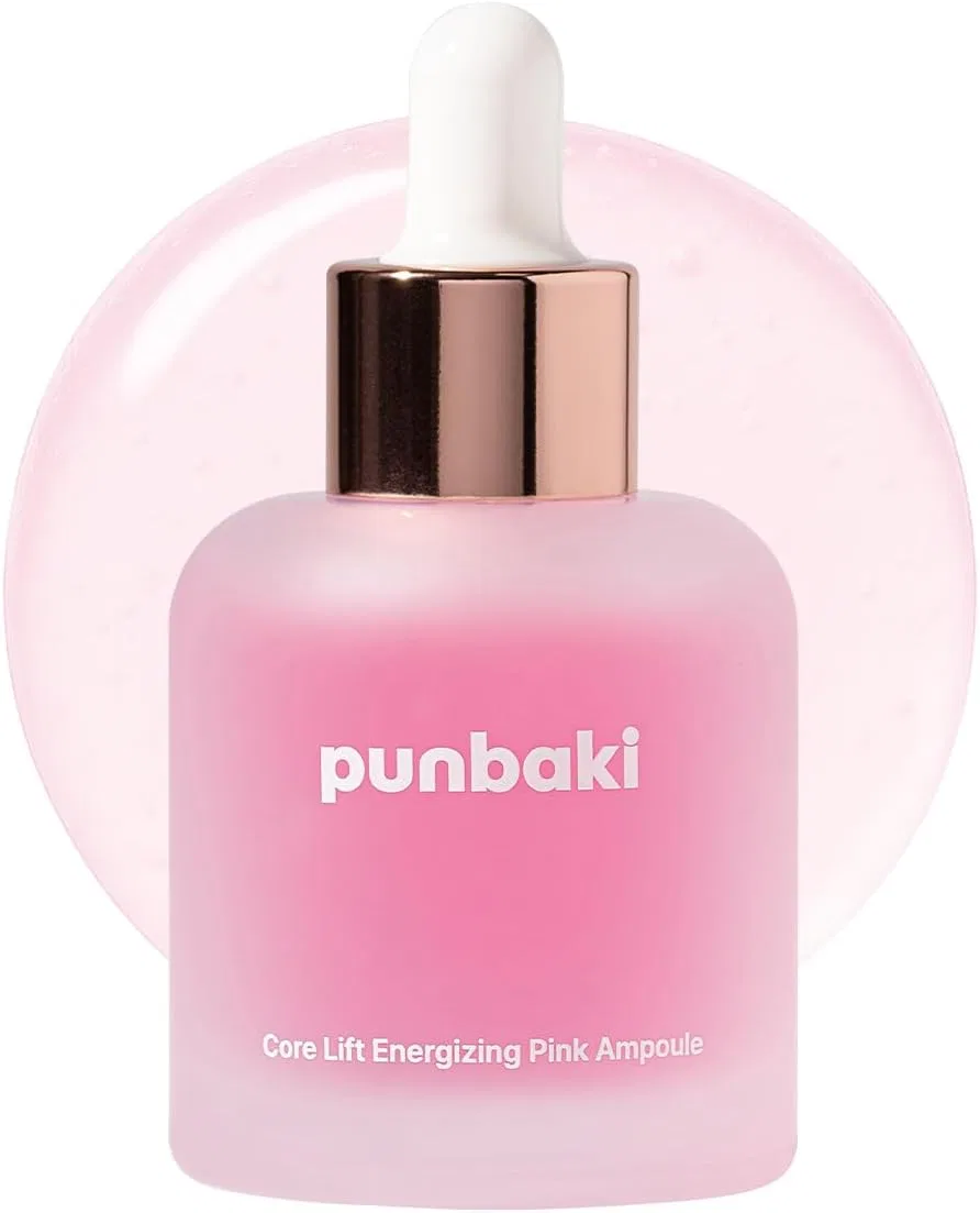 Сыворотка для лица лифтинговая Pink Serum Punbaki 30мл розовая