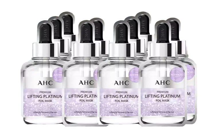 Маски для лица AHC Premium Lifting Platinum Foil Mask, 5 шт — фото 3