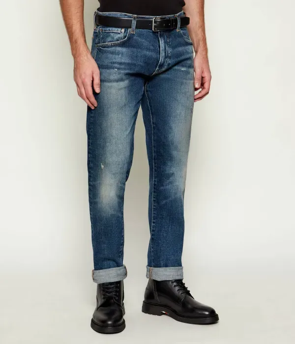 Джинсы Classic Fit_DB slim fit Boss, темно-синий