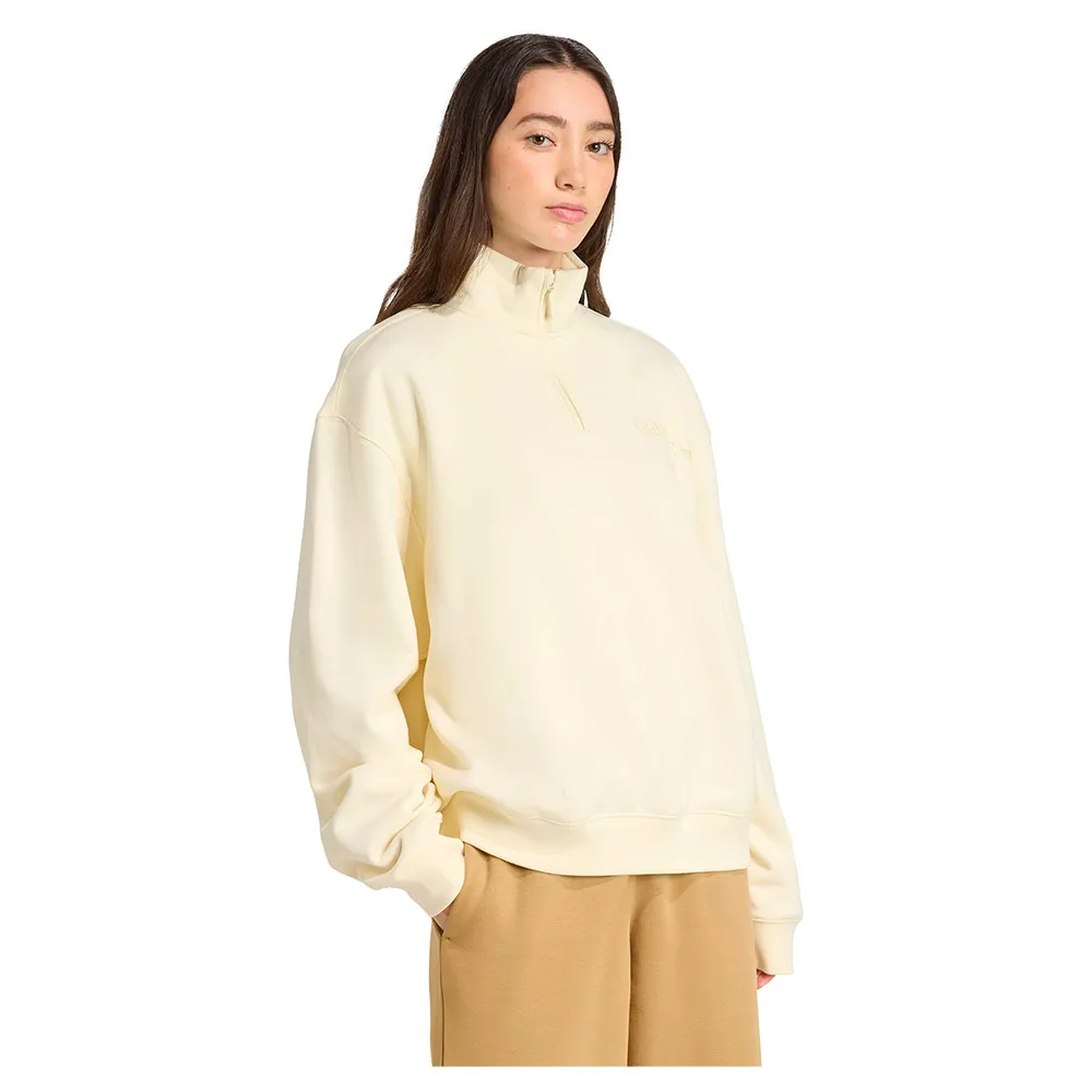 

Толстовка adidas Originals Essentials Linear Oversized half zip, желтый