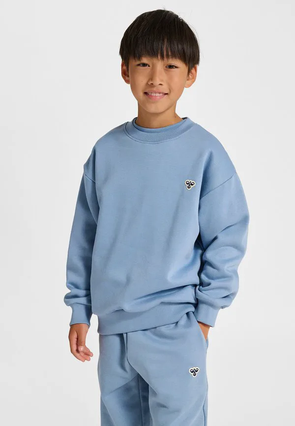 Свитшот с круглым вырезом Hummel, Faded Denim — фото 2