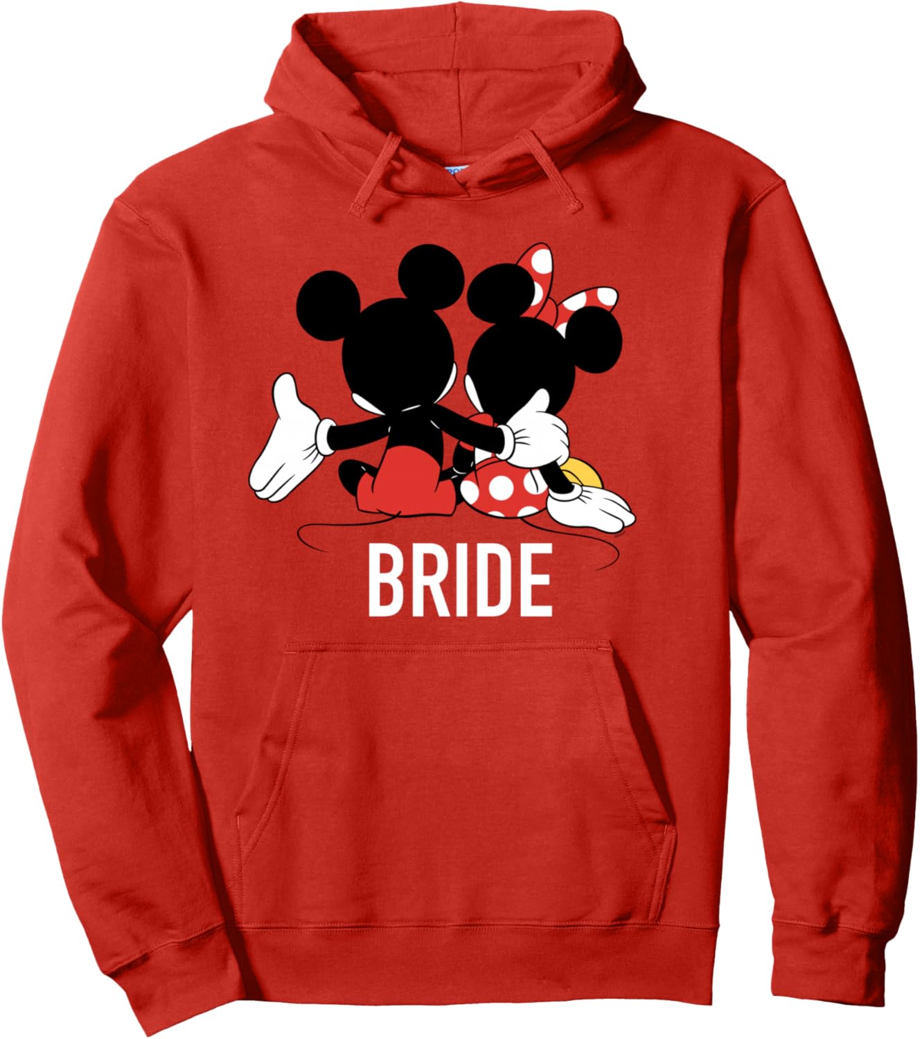 

Худи Disney Mickey & Minnie Next Door Honeymoon Wedding BRIDE, синее