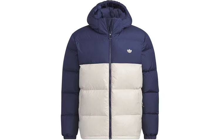 Adidas Originals Куртка пуховая мужская серии Clover тёмно-индиго, Dark Indigo — фото 2